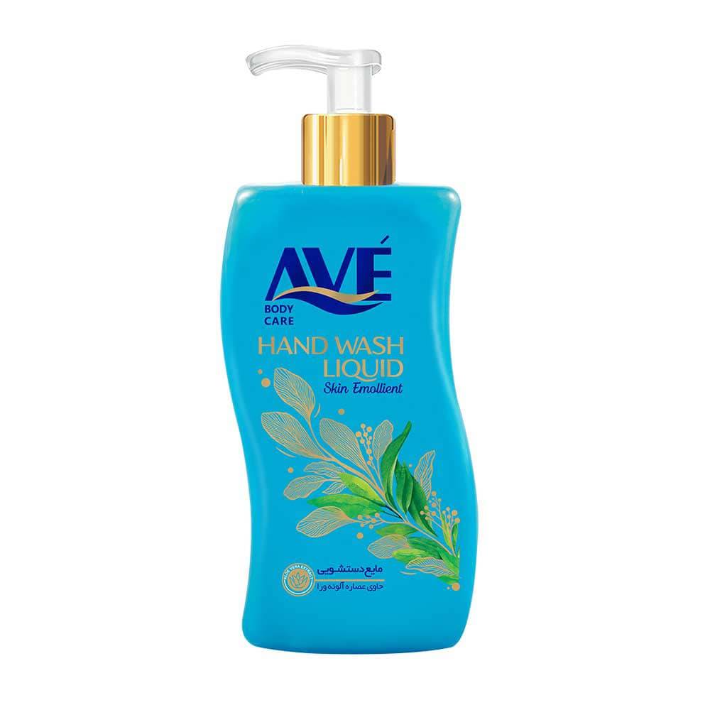 5208 مایع دستشویی 500گرمی صدفی آبی AVE - Image 1