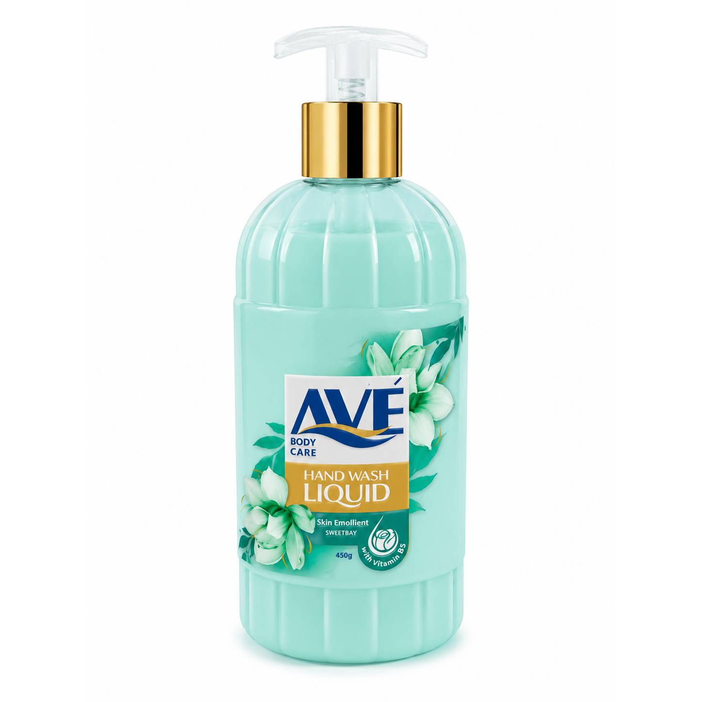 5304 مایع دستشویی سبزآبی پاستلی 450گرمی AVE - Image 1